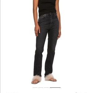 GOLDSIGN lawler JEANS In dark gray